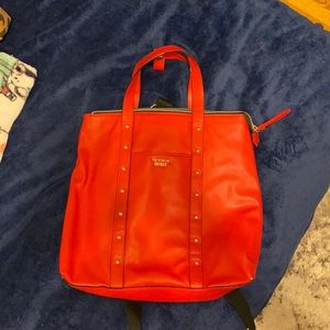 Bright red VS backpack